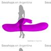 Vibrador con estimulador oscilante de punto G